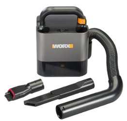 WORX - 20V Power Share Cordless Cube Vac Compact Vacuum with Battery and Charger - Front_Zoom