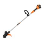 Black+Decker Black+Decker MAX 20V 10 Cordless String Grass & Brush Trimmer/ Edger with Sweeper (1 x 20V Battery and 1 x Charger) Orange, Black LCC221 -  Best Buy