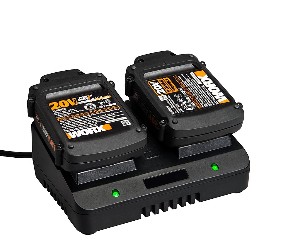 Hqrp 20V Li-ion Battery Charger Fits Black and Decker LDX120C LDX120PK LDX120SB Ldx220sb SSL20SB SSL20SB-2 Electric Drill