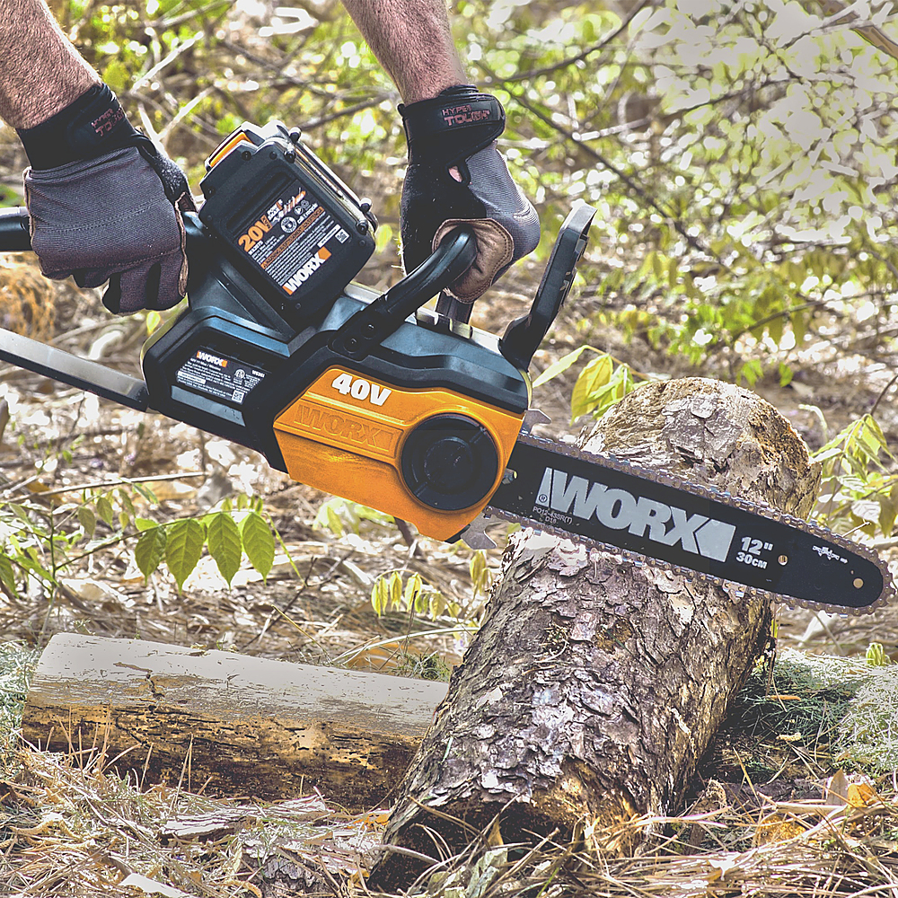 Worx Power Share 40V 14in Brushless Cordless Chainsaw with