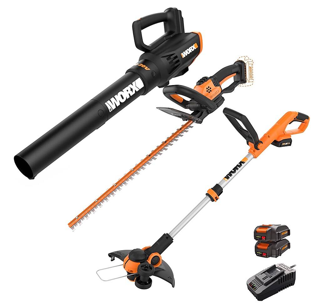 Best Buy WORX 20V Power Share String Trimmer with Blower and