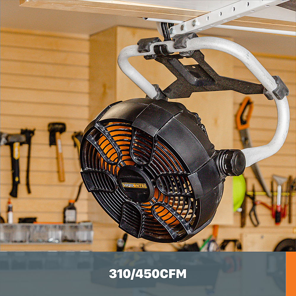 Worx Nitro WX095L 20V Power Share Cordless Work Fan (Battery and Charger  Included) 