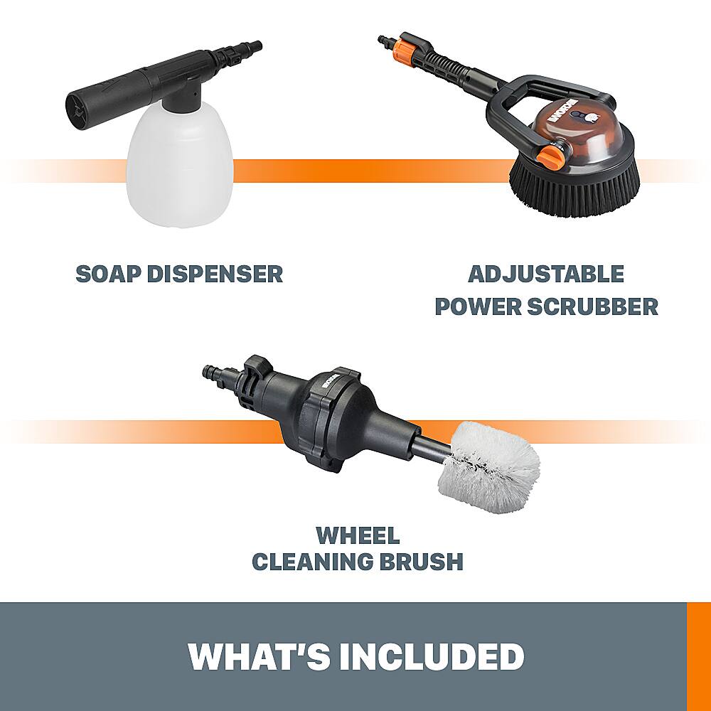 WORX Hydroshot Automotive and Boat Cleaning Kit WA4071 Best Buy