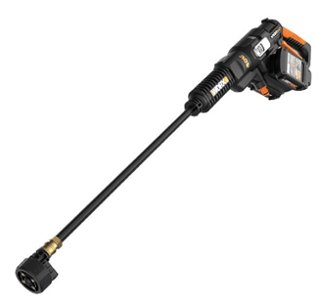 Worx WG644 40V Power Share Cordless HydroShot Portable Power Cleaner Kit (Two 2.0Ah Batteries and Charger Included) - Black