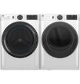 Alt View 2. GE - 5.0 Cu. Ft. Stackable Smart Front Load Washer with Steam and SmartDispense - White.