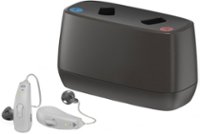 Jabra - Enhance Select 50R Rechargeable Hearing Aids - With Remote Professional Care and Bluetooth Streaming - Gray - Front_Zoom