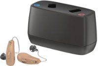 Jabra - Enhance Select 50R Rechargeable Hearing Aids - With Remote Professional Care and Bluetooth Streaming - Beige - Front_Zoom