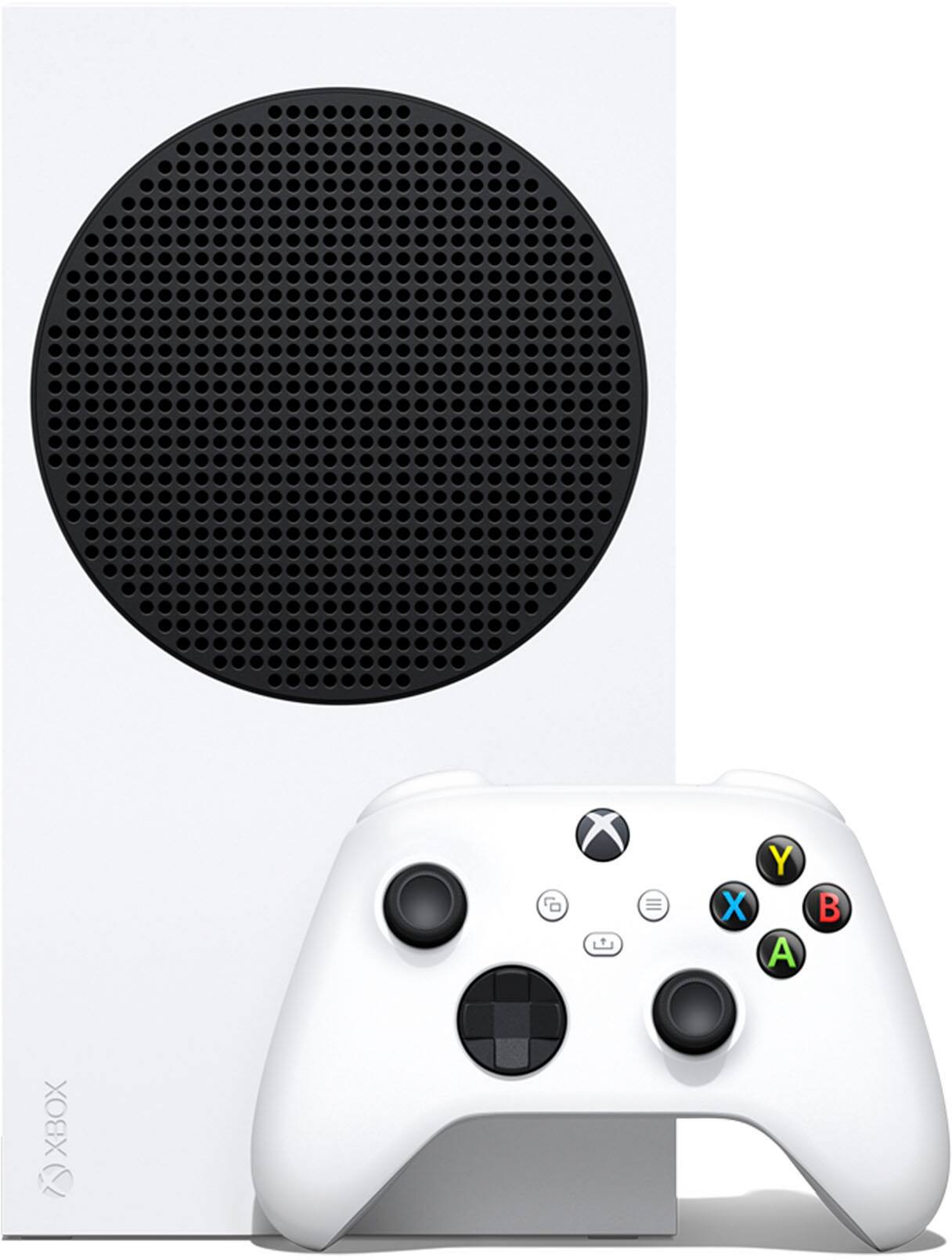 Microsoft Xbox Series S 512GB All-Digital Starter Bundle Console with Xbox  Game Pass (Disc-Free Gaming) White RRS-00144 - Best Buy