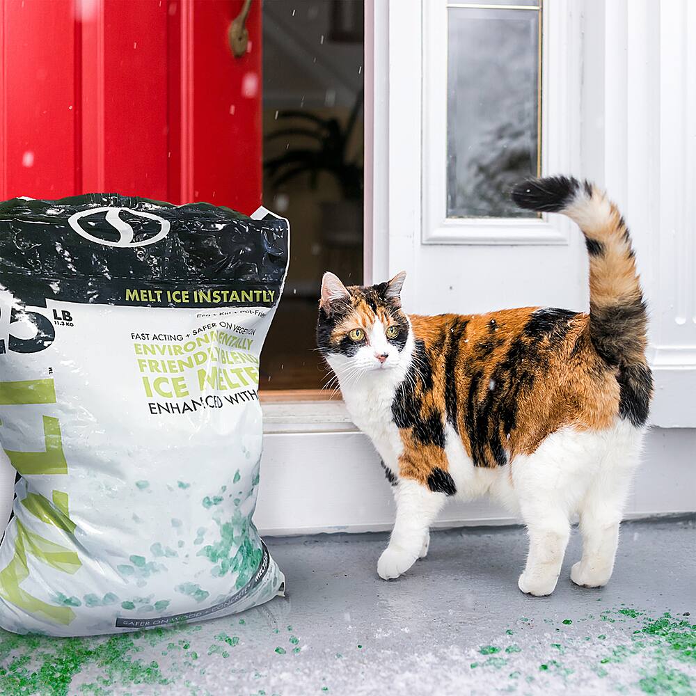 MELT ICE INSTANTLY - 11.3KG - 100% SAFER - FAST ACTING - ENVIRONMENTALLY FRIENDLY - BLEND 2 FRIENDLY ICE WELTE ENHANCED WITH J 122 SAFER UN CMED EC WEA.
