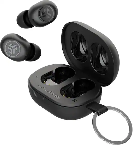 JLab JBuds Mini True Wireless Earbuds Black EBJBMINIRBLK124 Best Buy