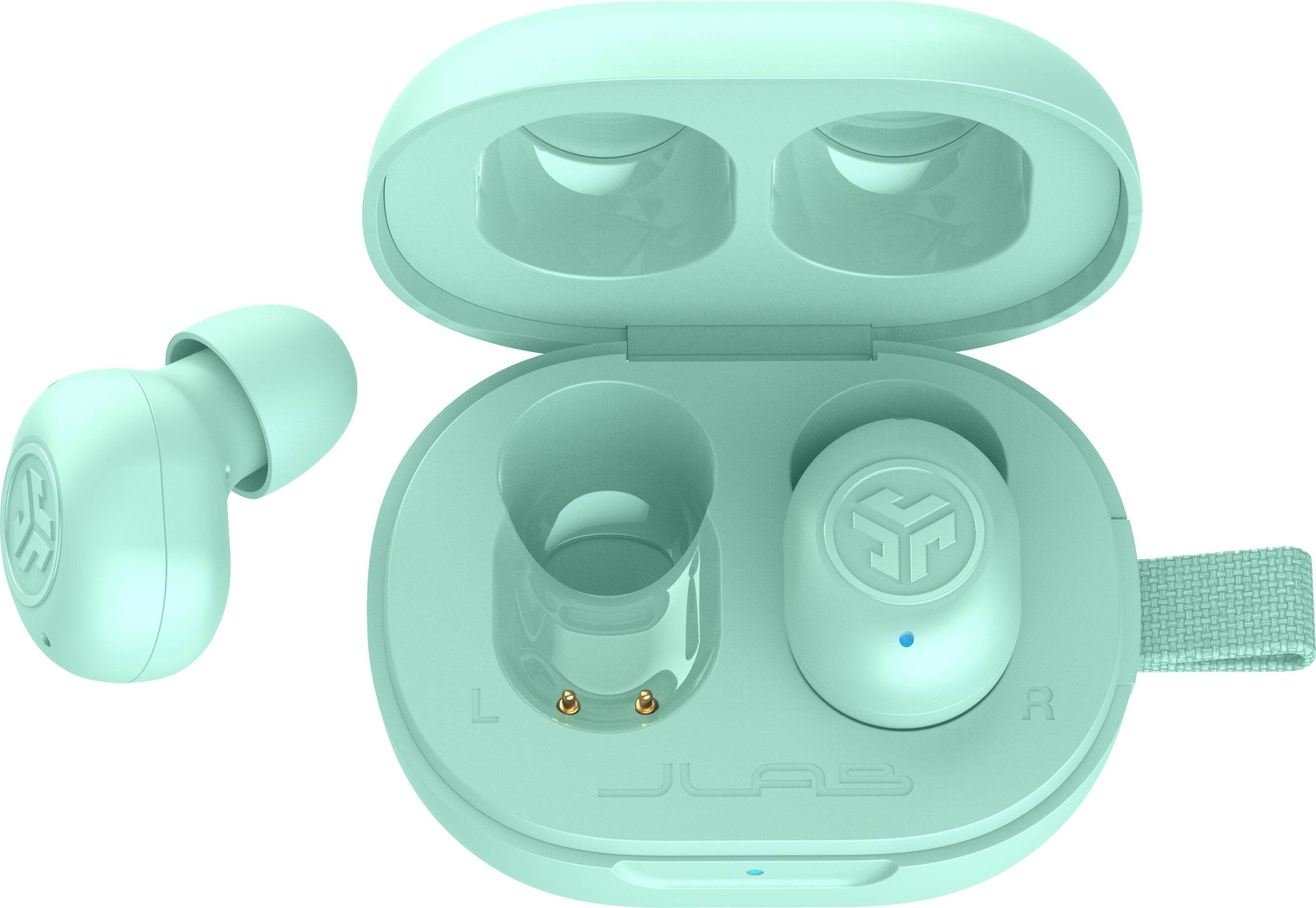 Left. JLab - JBuds Mini True Wireless Earbuds - Mint.
