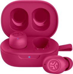 JLab - JBuds Mini True Wireless Earbuds - Pink - Front_Zoom
