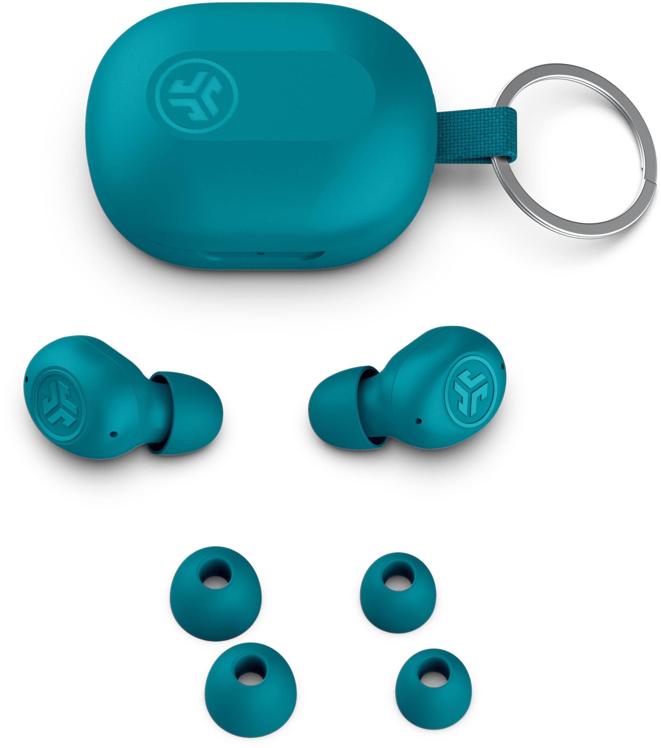 Alt View 11. JLab - JBuds Mini True Wireless Earbuds - Aqua.