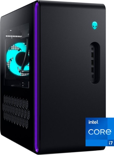 Front Zoom. Alienware - Aurora R16 Desktop - 13th Gen Intel Core i7  - 16GB Memory - NVIDIA GeForce RTX 4060Ti - 1TB SSD - Basalt Black.