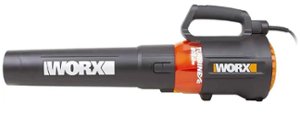 WORX - WG521 12 Amp 800 CFM Corded Blower - Black - Front_Zoom