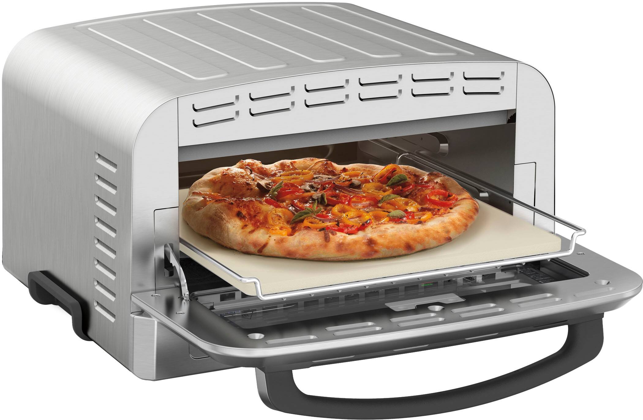 Alt View 16. Cuisinart - Indoor Pizza Oven - Silver.