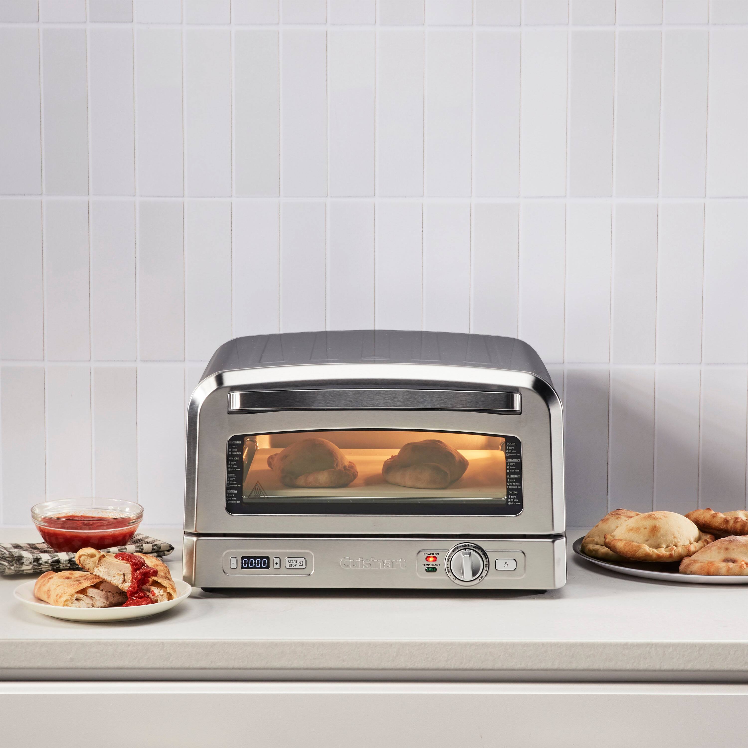 Alt View 21. Cuisinart - Indoor Pizza Oven - Silver.
