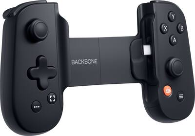 BACKBONE One 2nd Gen USB-C (黒) Backbone One (USB C) Mobile Gaming Controller for iPhone 15