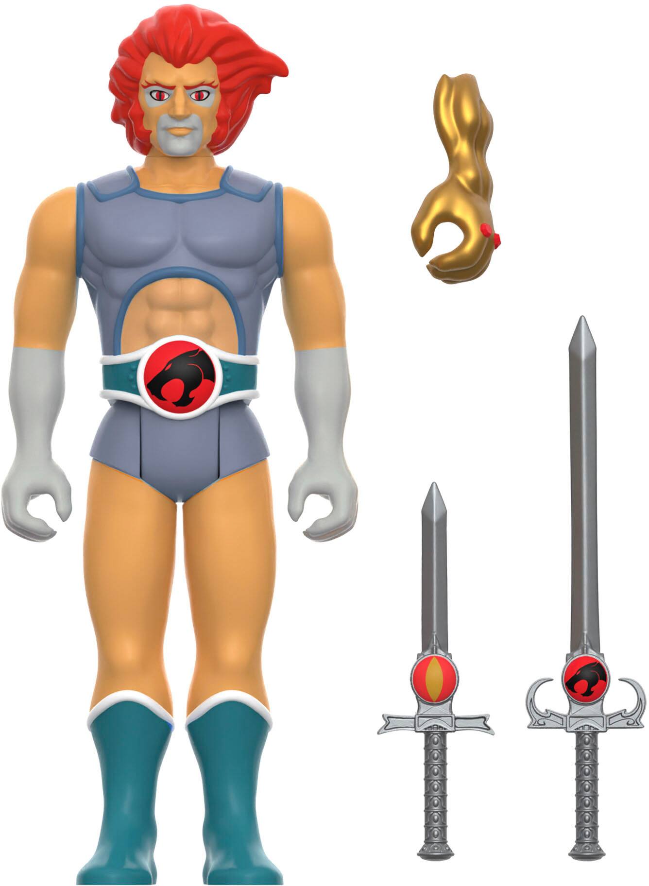 Alt View 11. Super7 - ReAction 3.75 in Plastic ThunderCats Action Figure - Hook Mountain Lion-O - Multicolor.