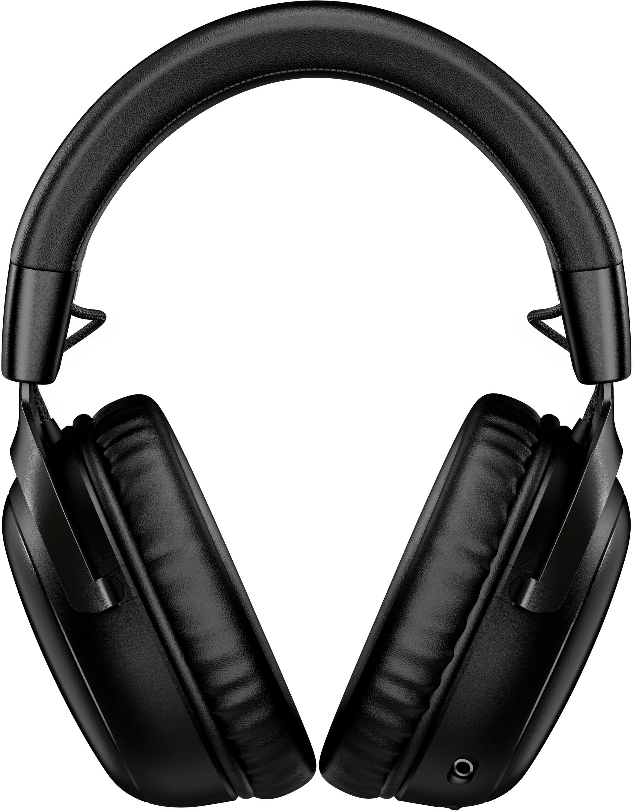 Left. HyperX - Cloud III Wireless Gaming Headset for PC, PS5, PS4, and Nintendo Switch - Black.