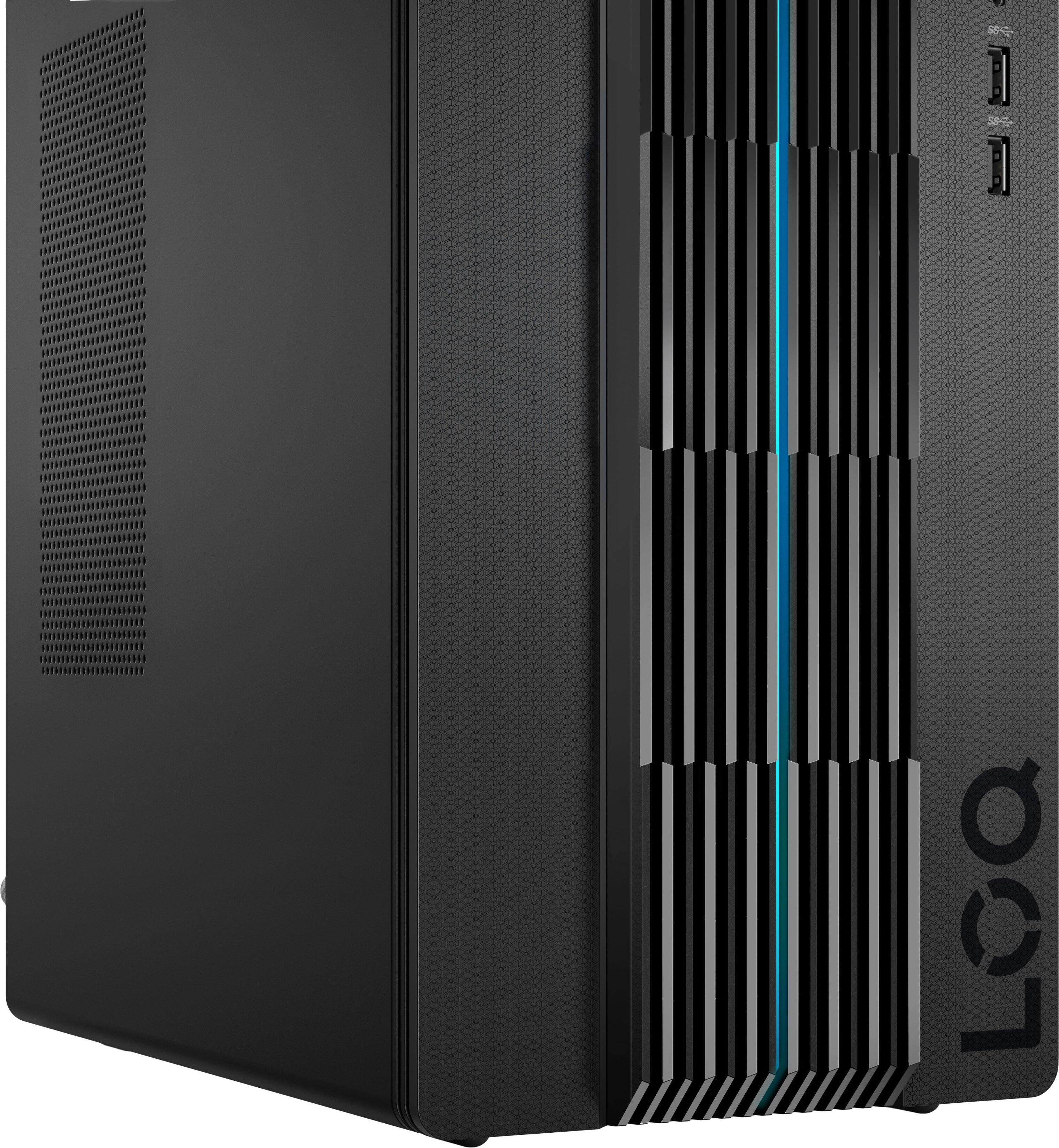 Alt View 15. Lenovo - LOQ Tower Gaming Desktop - Intel Core i5-13400F - 16GB Memory - NVIDIA GeForce RTX 3050 8GB LHR - 512GB SSD - Ravel Black.