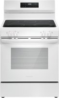 Frigidaire - 5.3 Cu. Ft. Freestanding Electric Range with EvenTemp - White - Front_Zoom