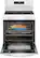 Alt View 2. Frigidaire - 5.3 Cu. Ft. Freestanding Electric Range with EvenTemp - White.