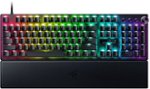 Razer - Huntsman V3 Pro Full Size Wired Analog Optical Esports Keyboard with Rapid Trigger and Adjustable Actuation - Black