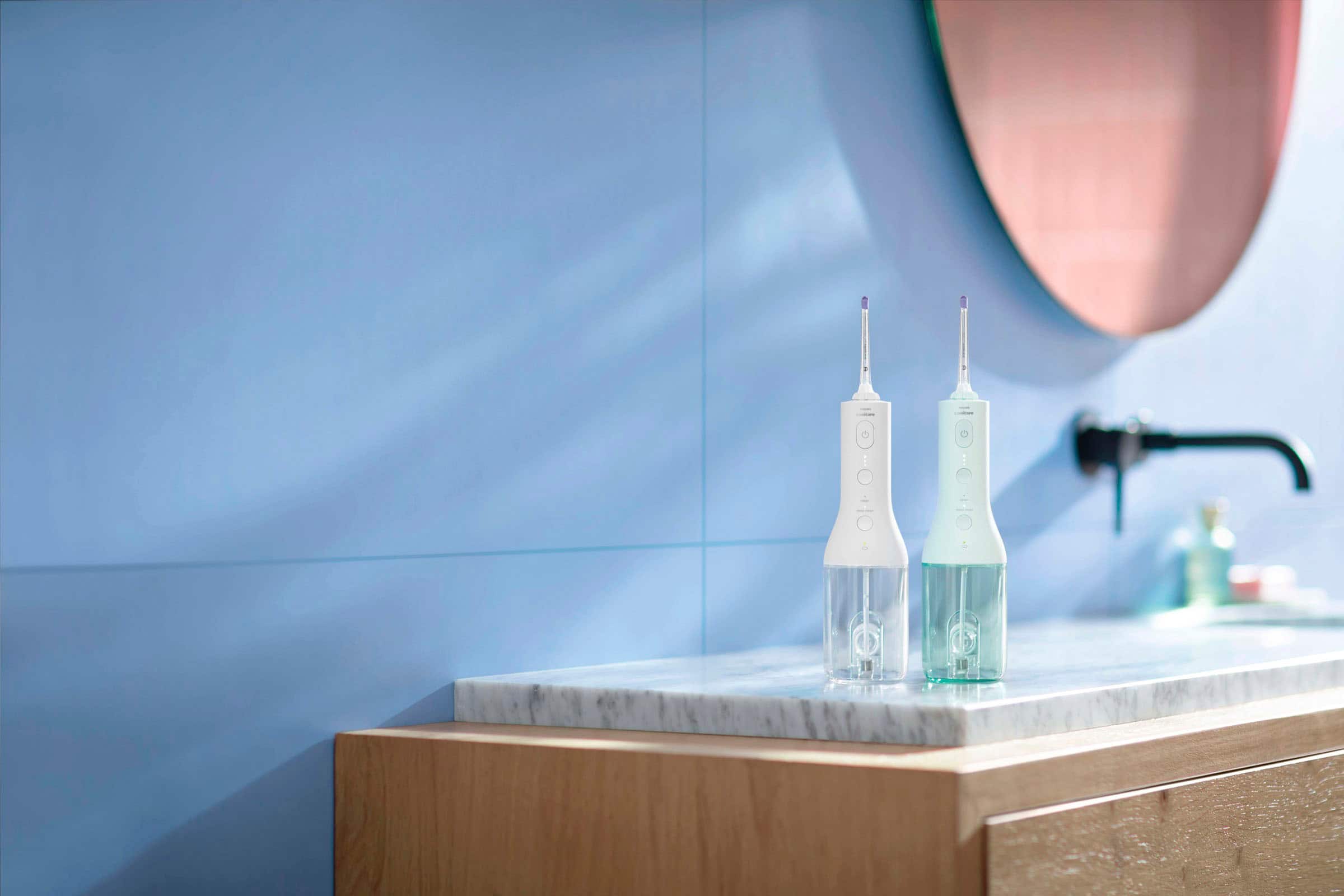 Alt View 26. Philips Sonicare - Philips Sonicare Cordless Power Flosser 3000 - Mint.