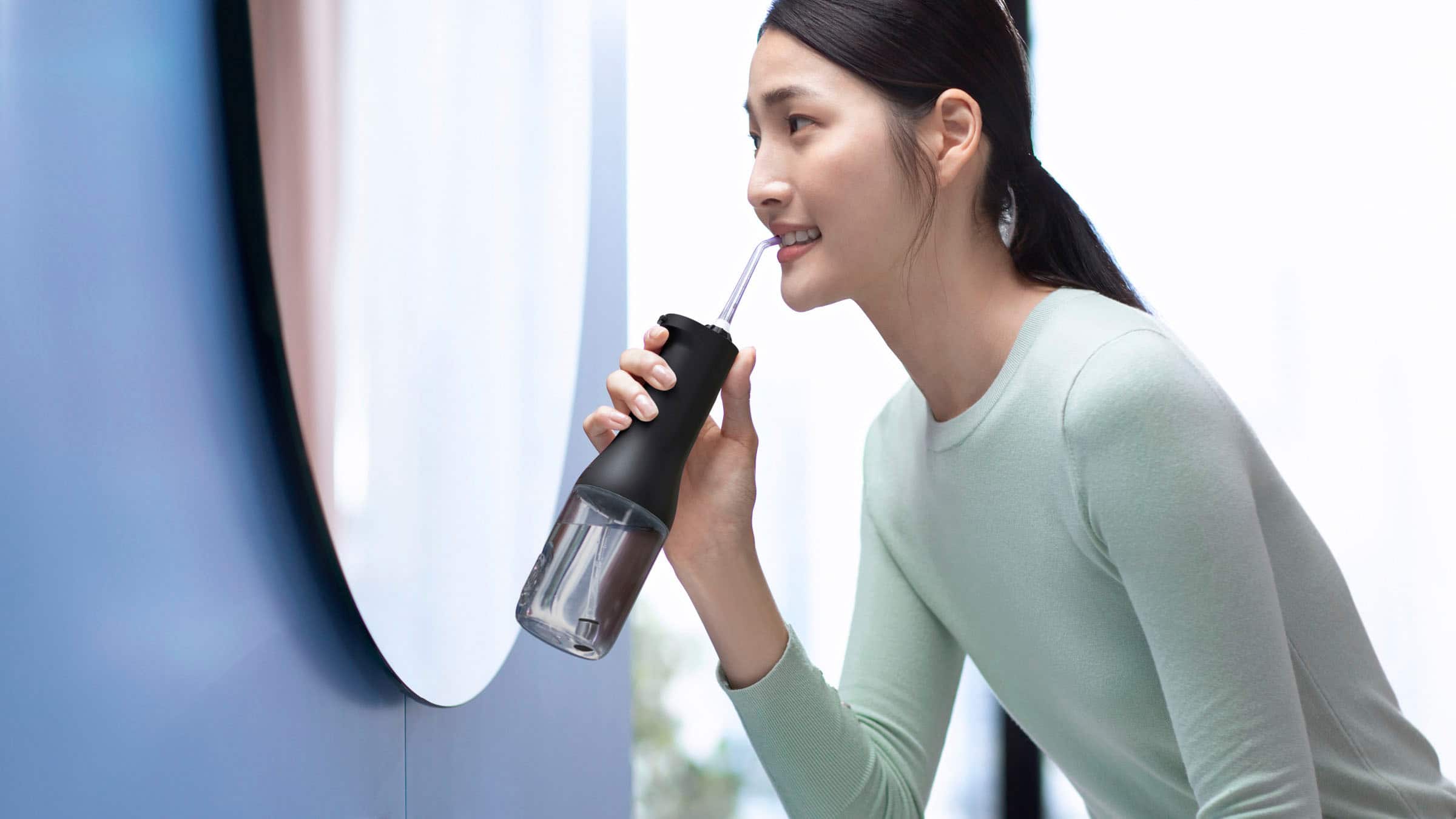 Alt View 16. Philips Sonicare - Cordless Power Flosser 3000 - Black.