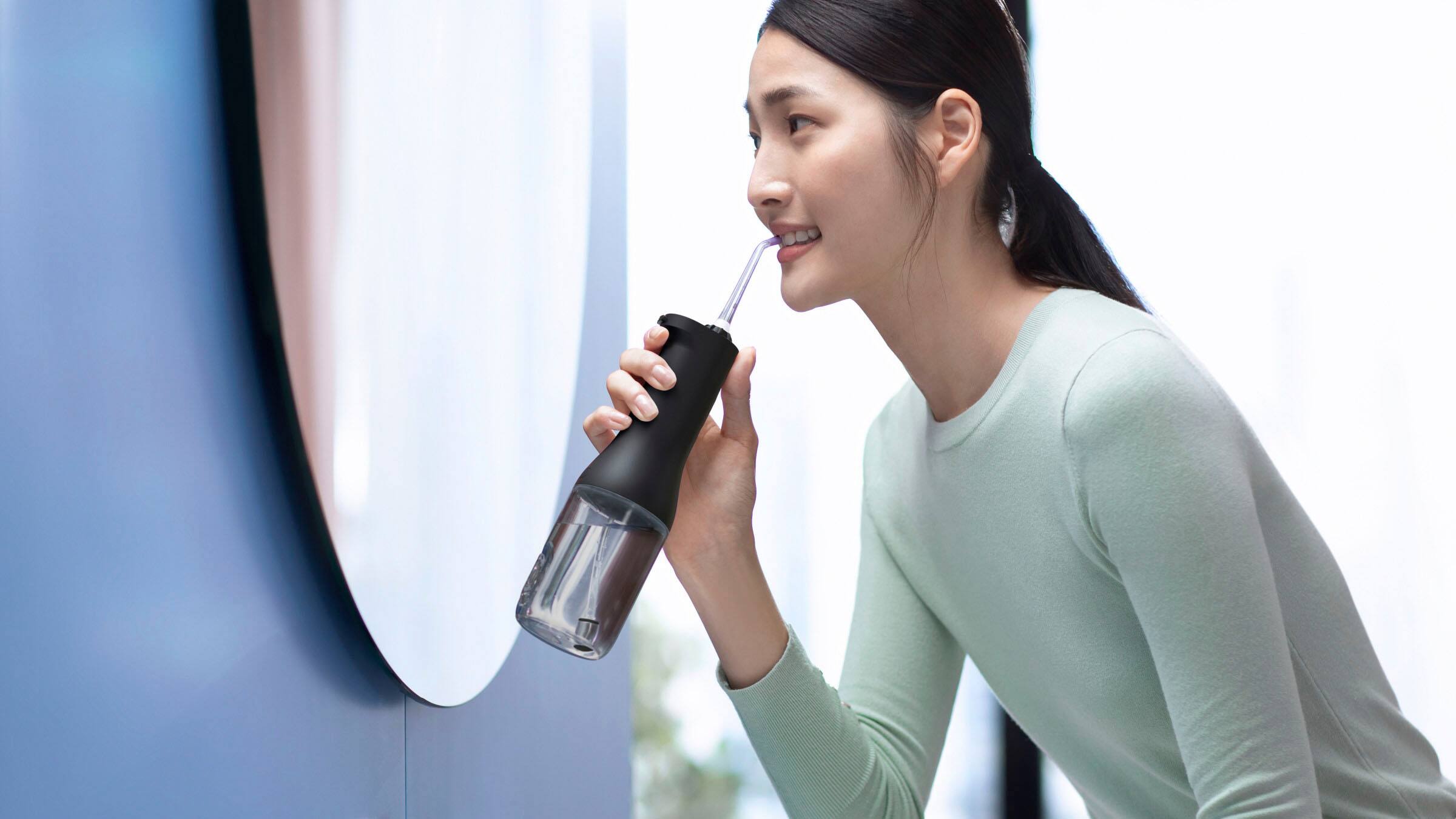 Alt View 16. Philips Sonicare - Cordless Power Flosser 3000 - Black.