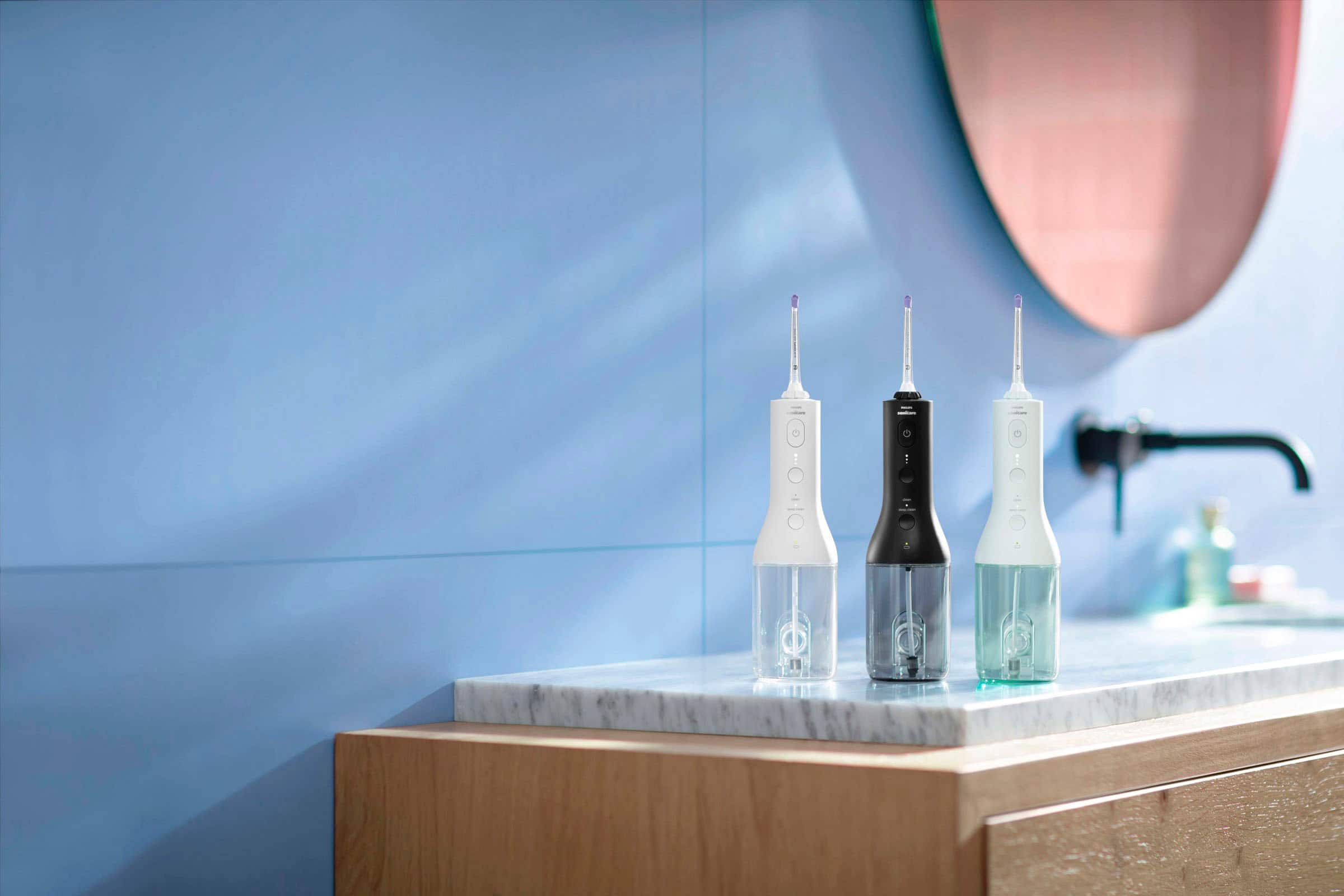 Alt View 23. Philips Sonicare - Philips Sonicare Cordless Power Flosser 3000 - Black.