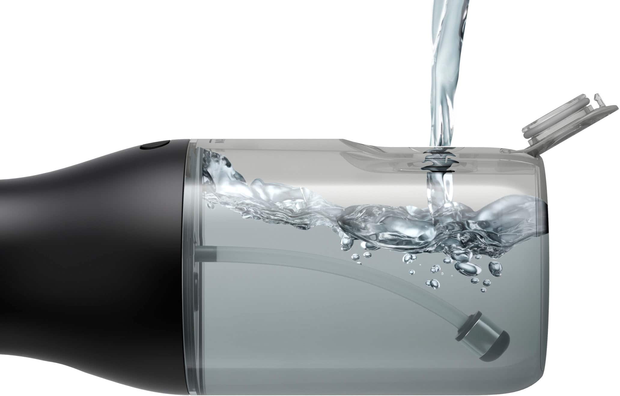 Alt View 31. Philips Sonicare - Philips Sonicare Cordless Power Flosser 3000 - Black.