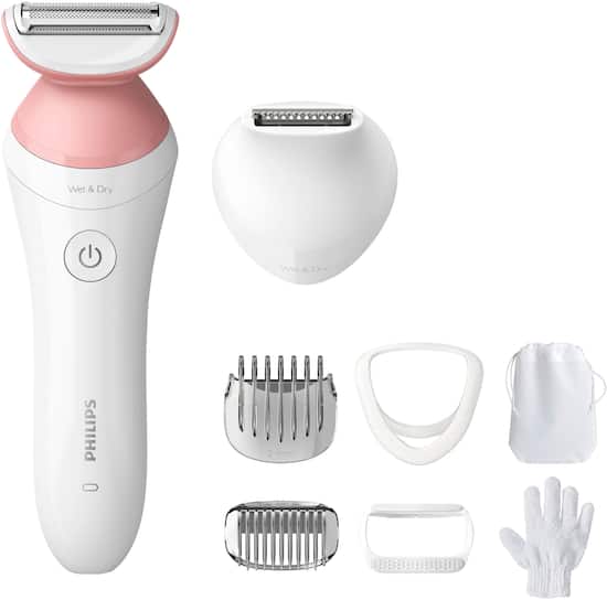 Philips Lady Electric Shaver Series 6000 Cordless with 7