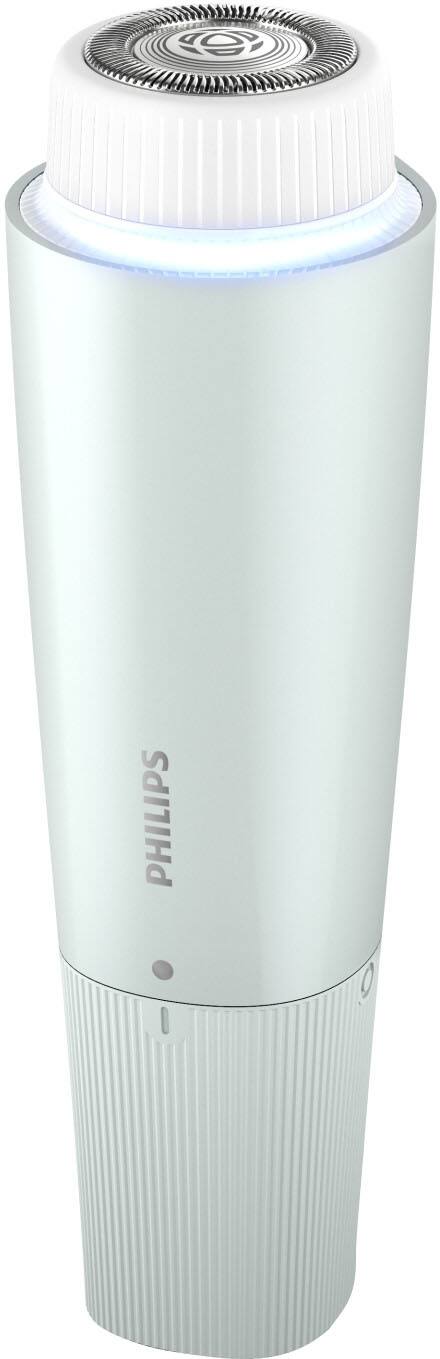 Alt View 26. Philips - Philips Series 5000 Facial Hair Remover - Mint Green.