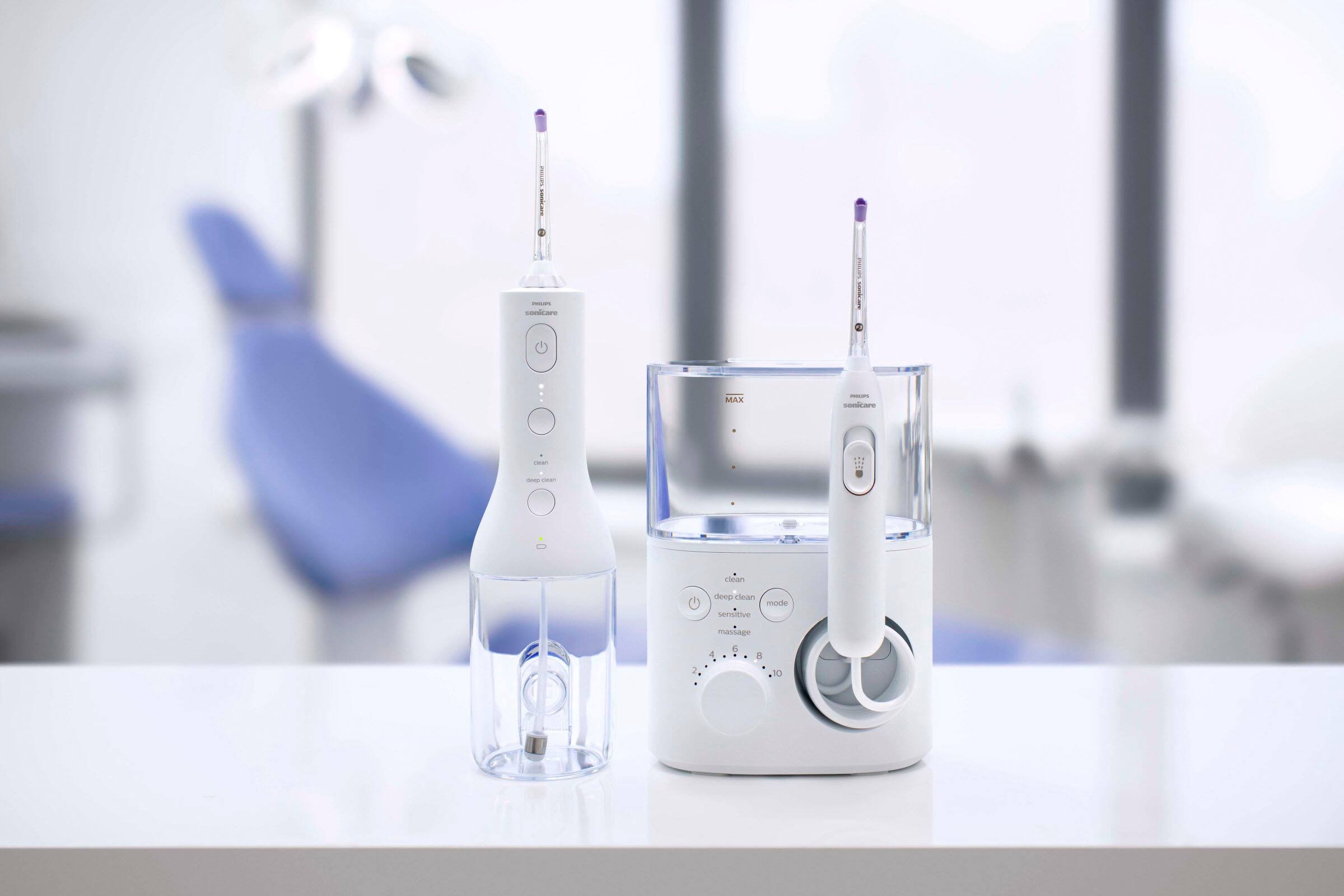 Alt View 28. Philips Sonicare - Philips Sonicare Cordless Power Flosser 3000 - White.