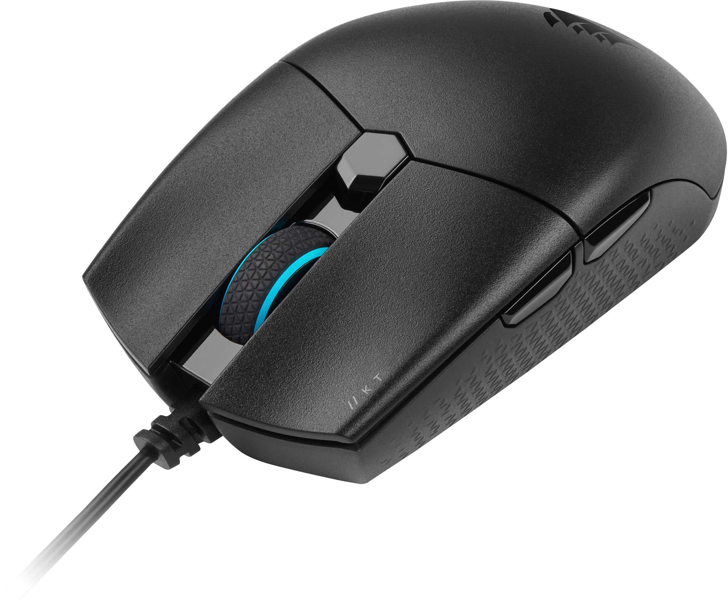 Back. CORSAIR - KATAR PRO Ultra-Light Wired Gaming Mouse - Black.