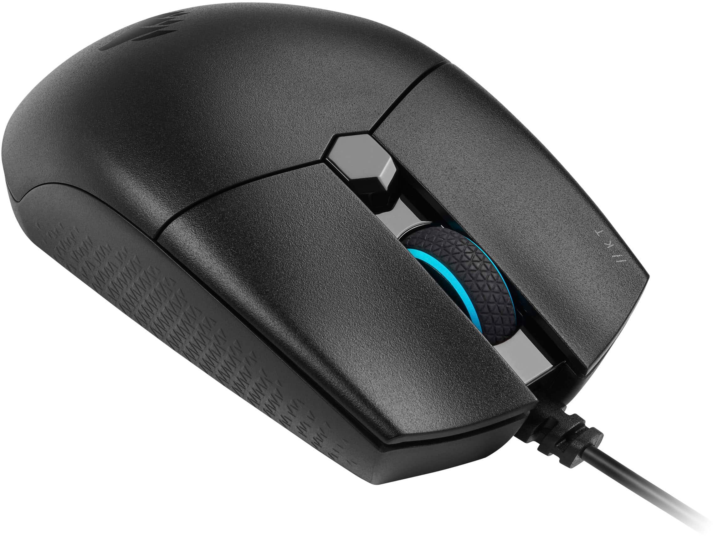 Alt View 11. CORSAIR - KATAR PRO Ultra-Light Wired Gaming Mouse - Black.