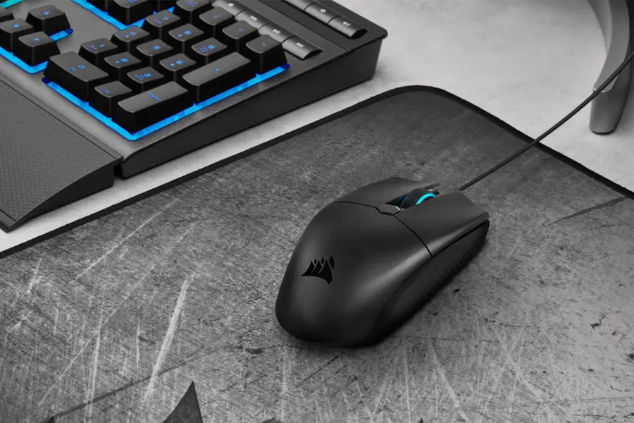 Alt View 16. CORSAIR - KATAR PRO Ultra-Light Wired Gaming Mouse - Black.
