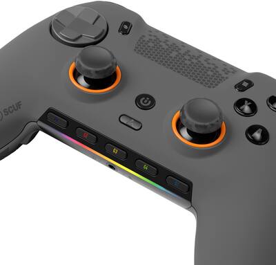 SCUF - ENVISION PRO Wireless Gaming Controller for PC - Steel Gray