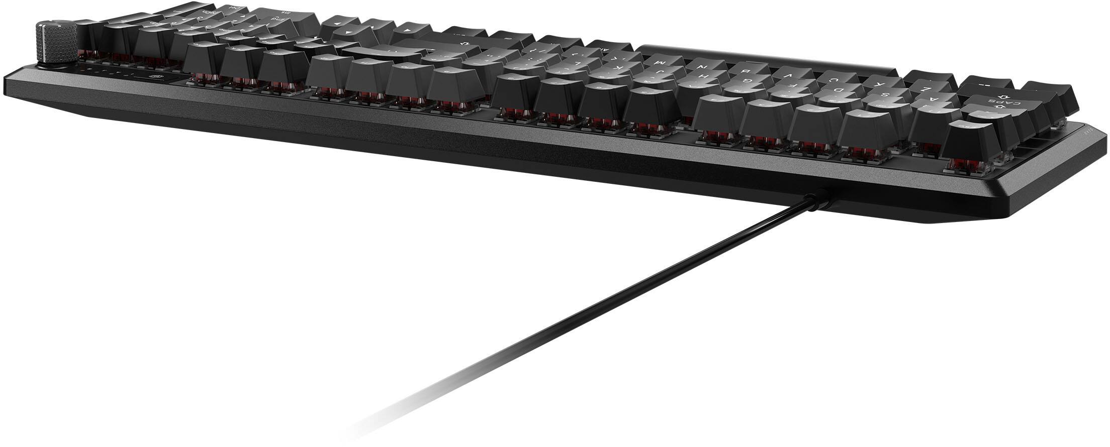 Alt View 11. CORSAIR - K70 CORE RGB Mechanical Gaming Keyboard - Gray.