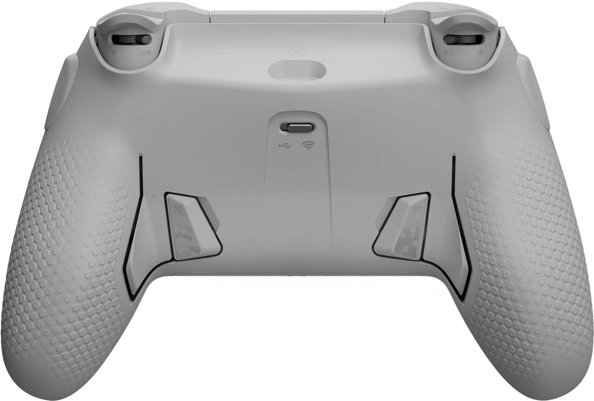 Back. SCUF - ENVISION PRO V1 Wireless Gaming Controller for PC - White/Gray.