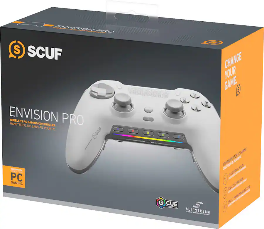 Scuf Machine Competitive PC Controller SCUF ENVISION PRO Wireless Gaming Controller ...