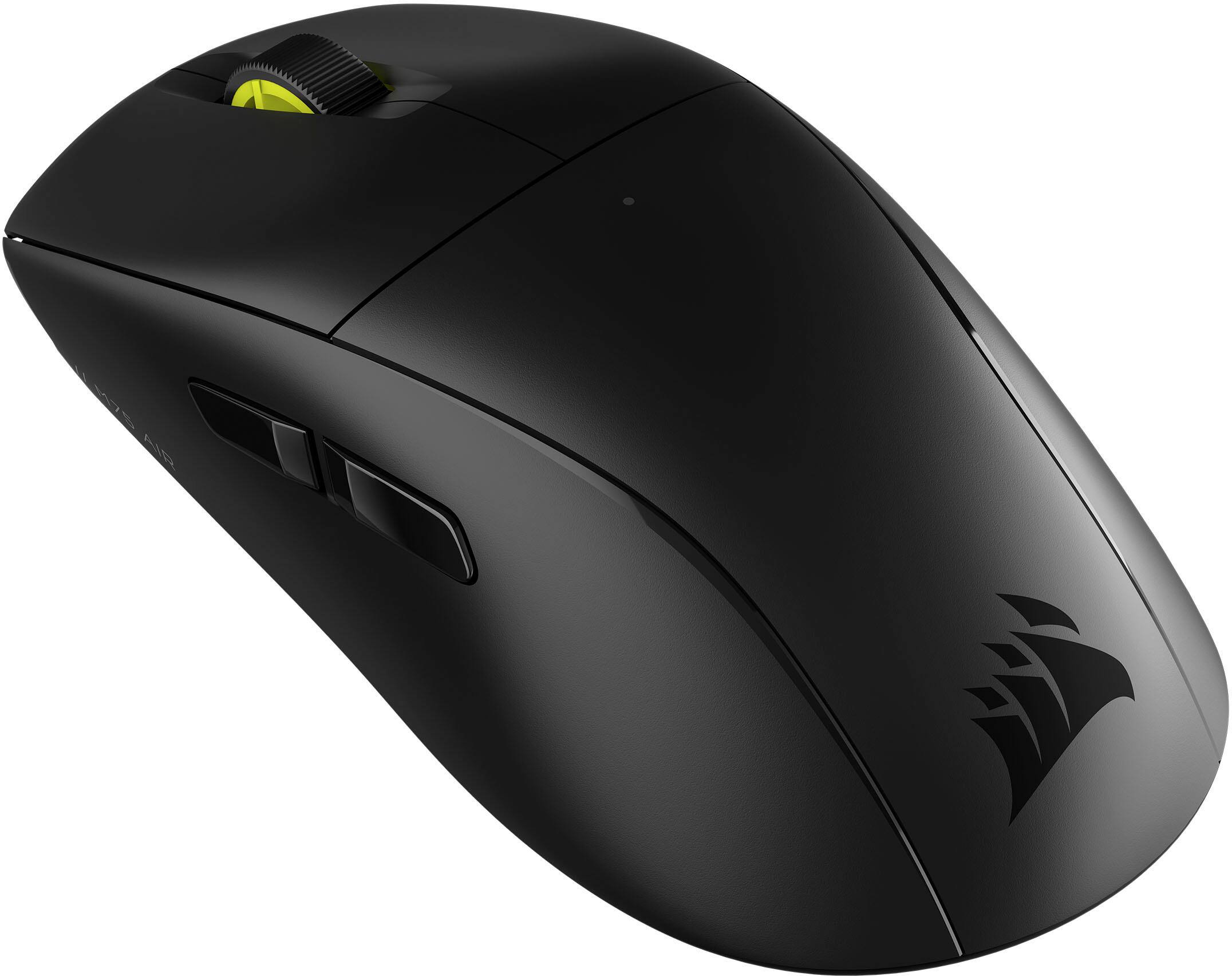 Left. CORSAIR - M75 AIR WIRELESS Ultra-Lightweight Optical Gaming Ambidextrous Mouse - Black.