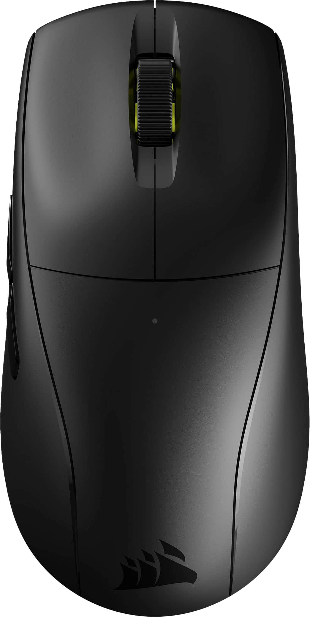 Angle. CORSAIR - M75 AIR WIRELESS Ultra-Lightweight Optical Gaming Ambidextrous Mouse - Black.