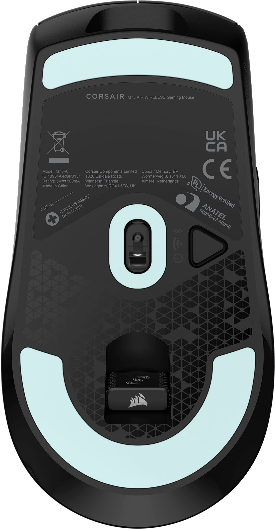 Corsair Gaming M75 Air Wireless (Noir) - Souris PC - Garantie 3 ans LDLC