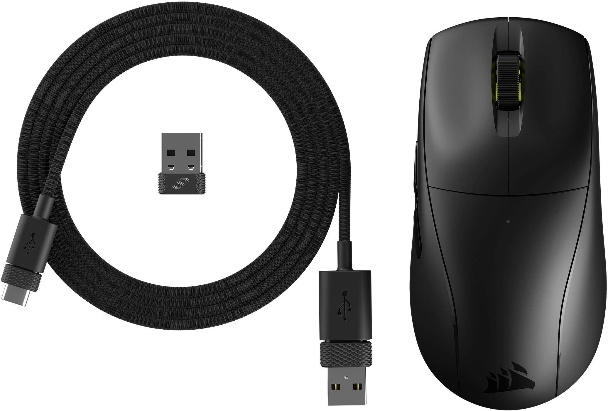 Alt View 17. CORSAIR - M75 AIR WIRELESS Ultra-Lightweight Gaming Mouse - Black.