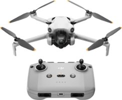 DJI - Mini 4 Pro Drone with Remote Control - Gray - Front_Zoom