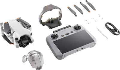 DJI RC グレー DJI Mini 4 Pro Drone and RC 2 Remote Control with Built in