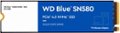 Front. WD - Blue SN580 2TB Internal SSD PCIe Gen 4 x4 NVMe - Blue.